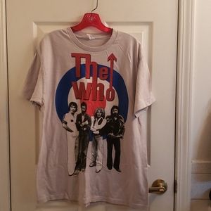 The WHO Rock Band T-Shirt Gray Large